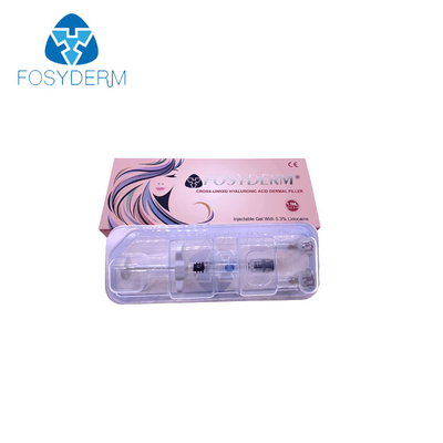 Fosyderm Hyaluronic Acid Dermal Filler HA Gel For Lips Nose