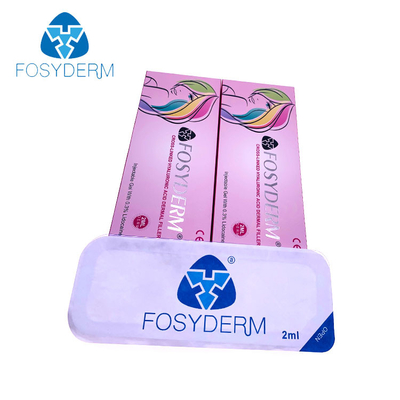 Fosyderm 2Ml Lips Filler Removing Medium Wrinkles Hyaluronic Acid