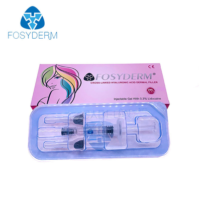 Fosyderm 2Ml Lips Filler Removing Medium Wrinkles Hyaluronic Acid