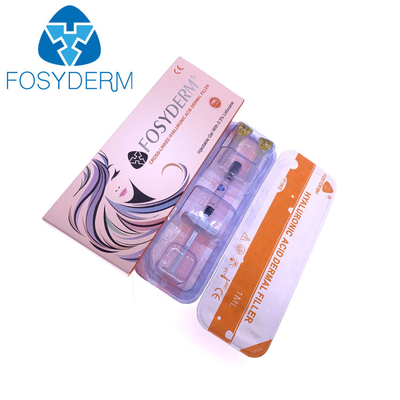 Fosyderm Hyaluronic Acid Face Dermal Filler Cross Linked HA Gel 1ml 2ml 5ml