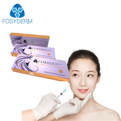 5ml Fosyderm Hyaluronic Acid Dermal Filler For Deep Lines Nose Chin Cheeks