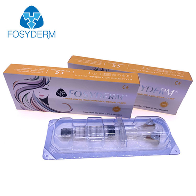 5ml Fosyderm Hyaluronic Acid Dermal Filler For Deep Lines Nose Chin Cheeks