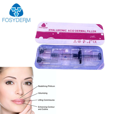 2ml Lips Fullness By Injecting Fosyderm Hyaluronic Acid Dermal Filler