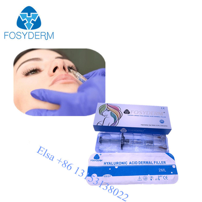 Fosyderm Injectable Hyaluornic Acid Dermal Filler with lidociane 2ml Lip Nose Face Fillers