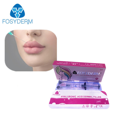 Fosyderm Injectable Hyaluornic Acid Dermal Filler with lidociane 2ml Lip Nose Face Fillers