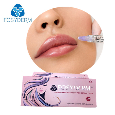 Lip Fill Cheek Lifting Facial HA Dermal Filler Injectable Fosyderm 2ml