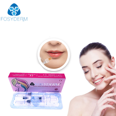 Face 1ml Cross Linked Dermal Filler Sodium Hyaluronic Acid Injection