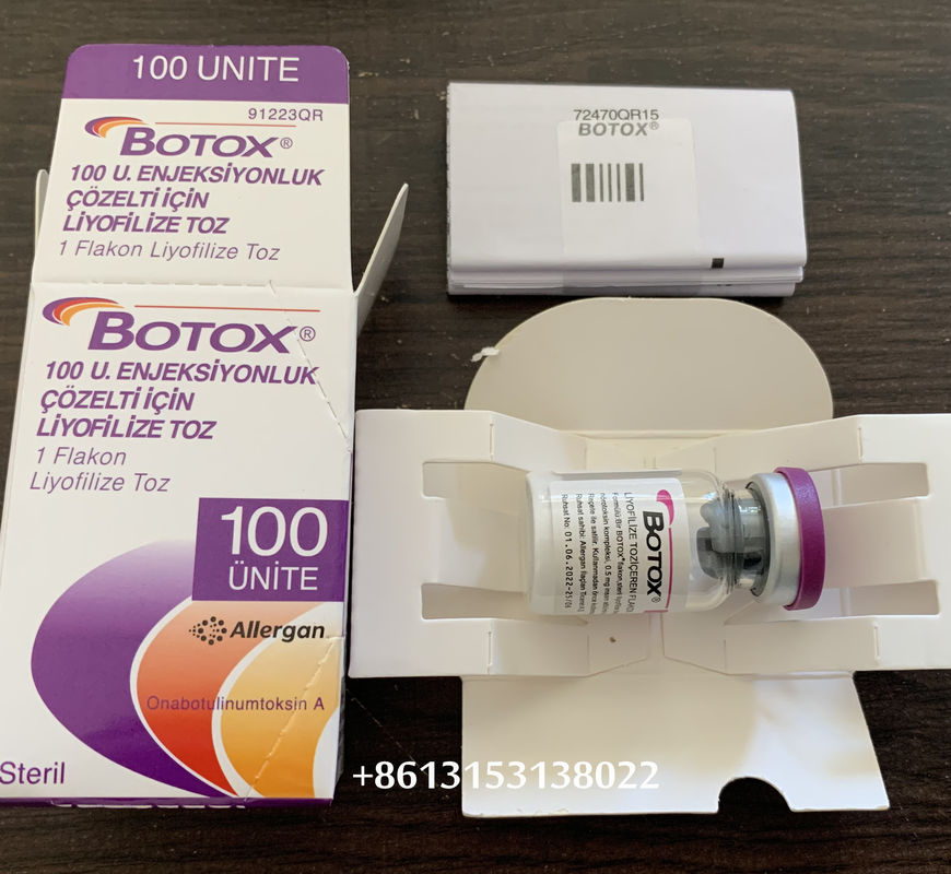 Allergan 100 Units Botox Injection Botulinum Toxin Wrinkles Removal