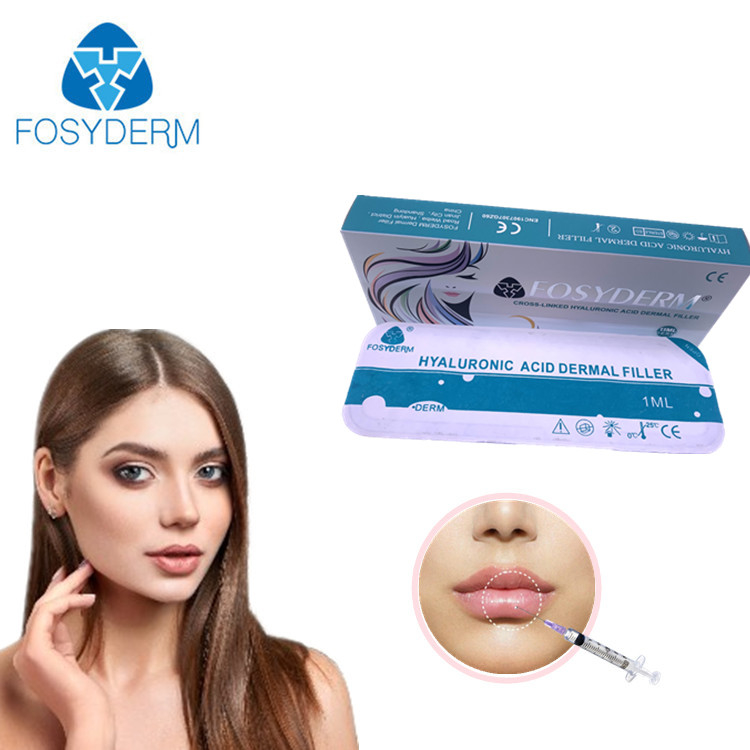 Fosyderm CE Hyaluronic Acid Cross Linked Dermal Filler For Lips Up 24mg/Ml