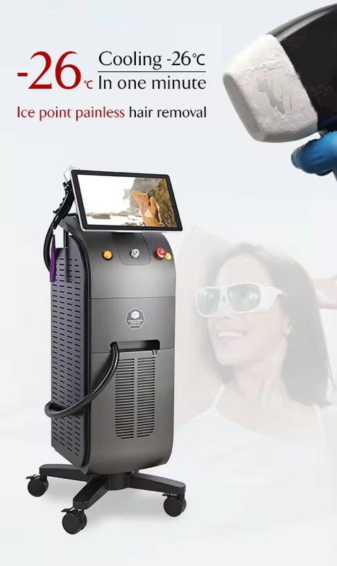 TEC Condenser  Radiator Laser Hair Removal Machine  755 808 940 1064 nm Diode laser