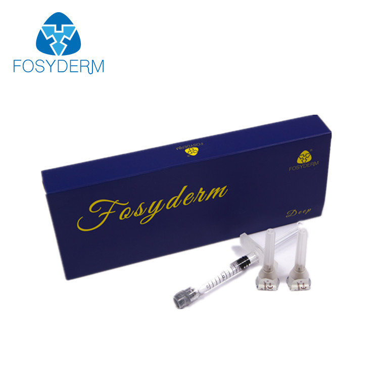 Face Injection Medical Sodium Hyaluronate Gel 1ml Fine / Derm / Deep Line Type