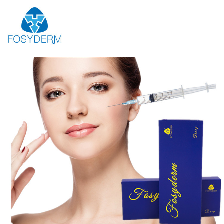 Safety Hyaluronic Acid Dermal Filler Injections 2ml For Cheek Lifting / Plumping