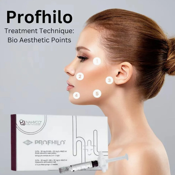Transparent Profhilo Skin Booster Hyaluronic Acid Dermal Filler One Syringe Per Box Syringe Included