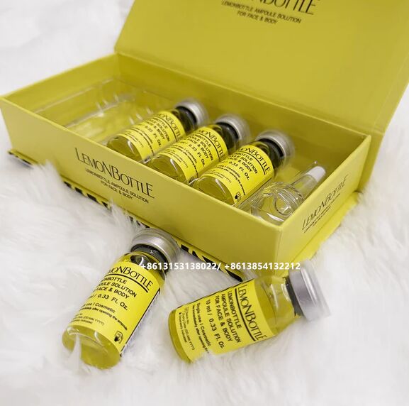 Hot product Lemon Bottle Fat Dissolving Lipolysis solution 10ml×5vials