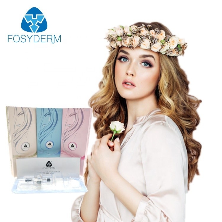 Fosyderm  Hyaluronic Acid Facial Filler Beauty Care Cross Linked HA Filler With 0.3% Lido