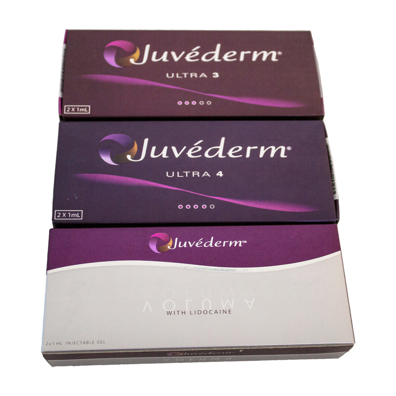 Anti Aging Juvederm Dermal Fillers By Allergan Hyaluronic Acid Ultra3 Ultra4 Voluma