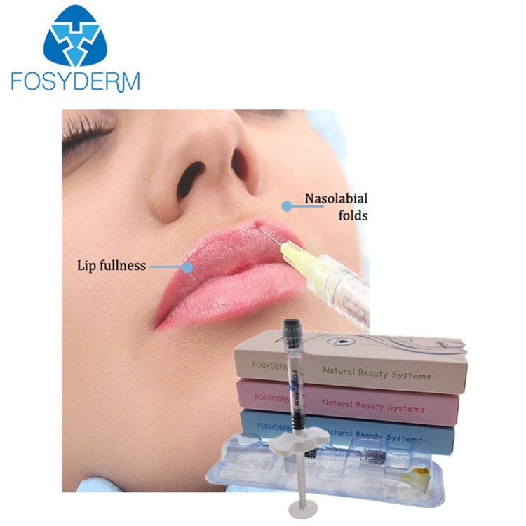 Cross Linked 2ml Hyaluronic Acid Pen Dermal Filler For Lips