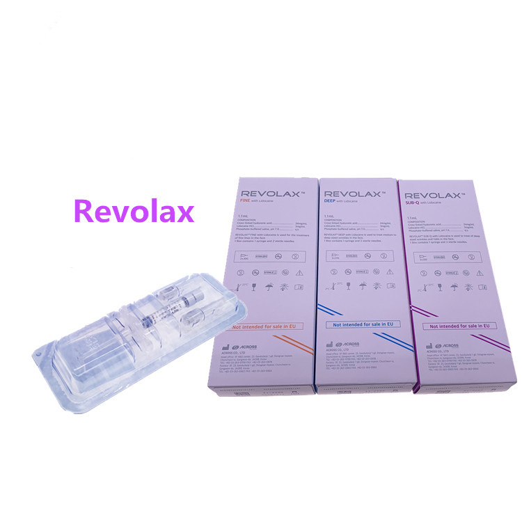 Revolax Facial Plastic Hyaluronic Acid Dermal Filler 1.1ml Anti Wrinkle
