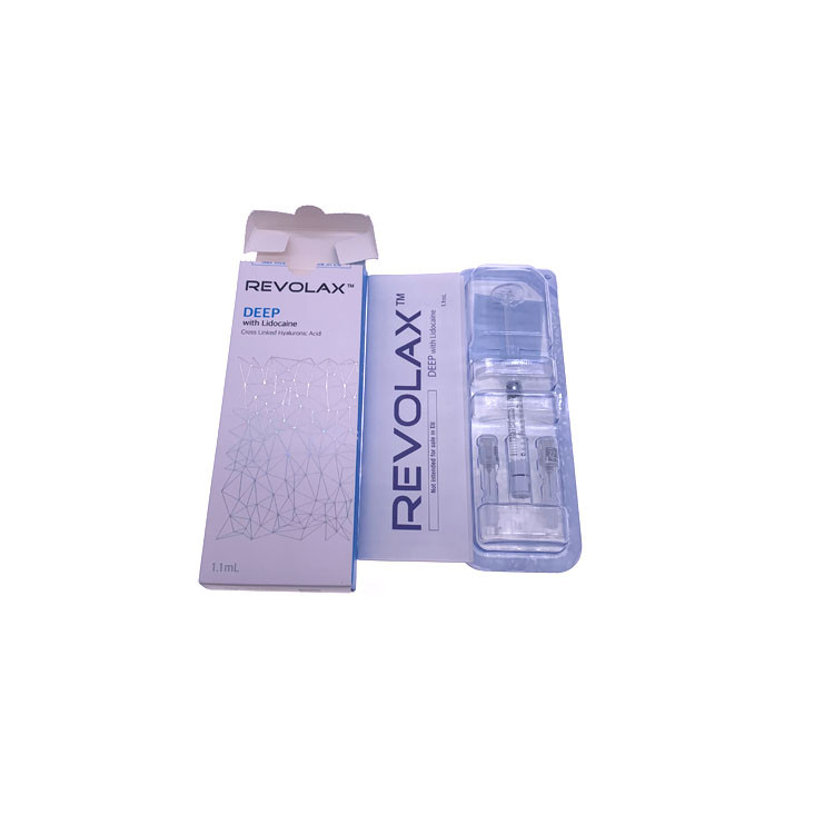 Hyaluronic Acid Korea Dermal Facial Filler Revolax Deep Filler For Lip Use