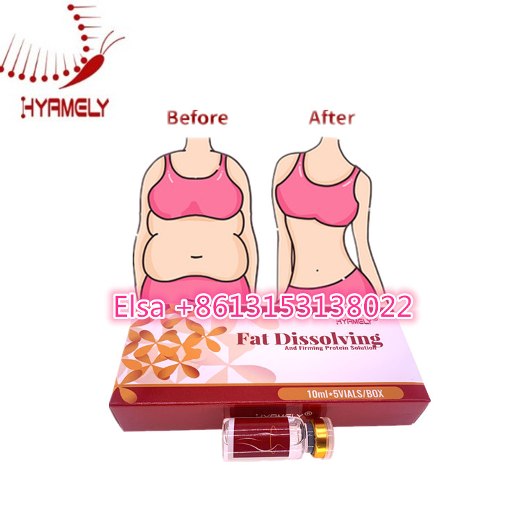 Fat Injection Vial Fat Dissolving Injection Liquid Efficient Lipolysis Injection 5×10ml Vials
