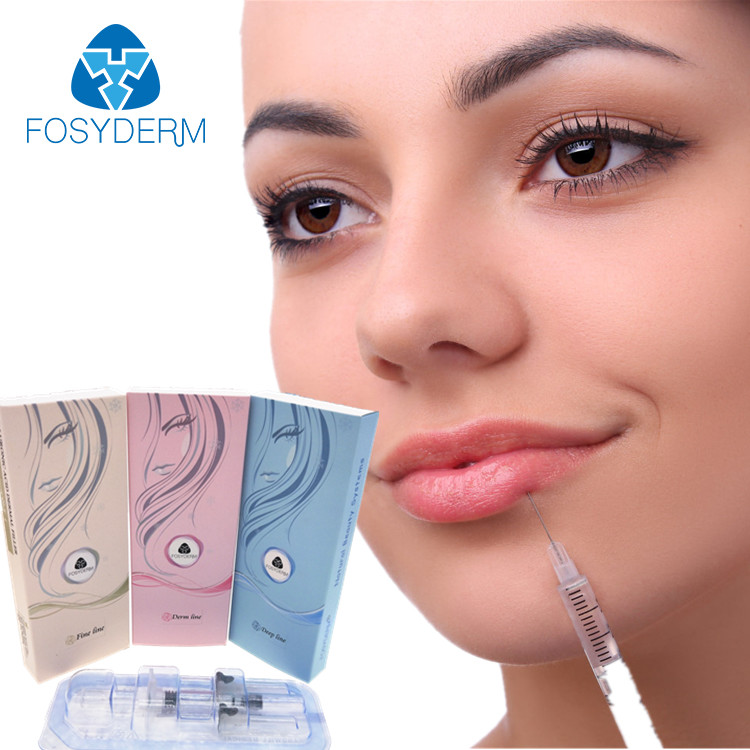 Cross Linked HA Facial Injectable Dermal Filler Hyaluronic Acid CE ISO