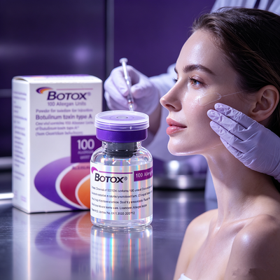 Facial Beauty Removing Wrinkles Professional Skin Care Allergan Botulinum Toxin