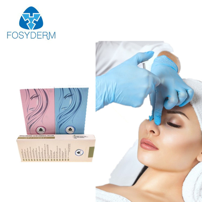 Transparent Fosyderm Lips Hyaluronic Acid Chin Filler 24mg Sodium Hyaluronate