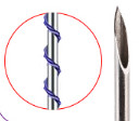 Absorbable Tornado Screw 26G 38mm Face Lifting PDO Thread Body Tightening