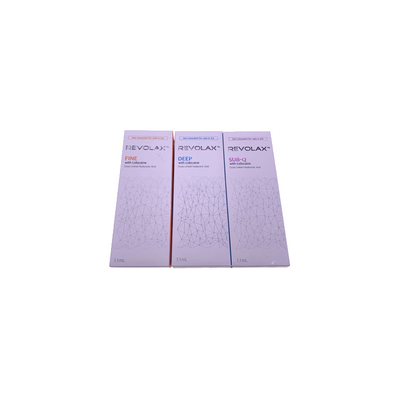 REVOLAX 1.1 Ml Hyaluronic Acid Dermal Filler Works Thus Improving Wrinkles Folds